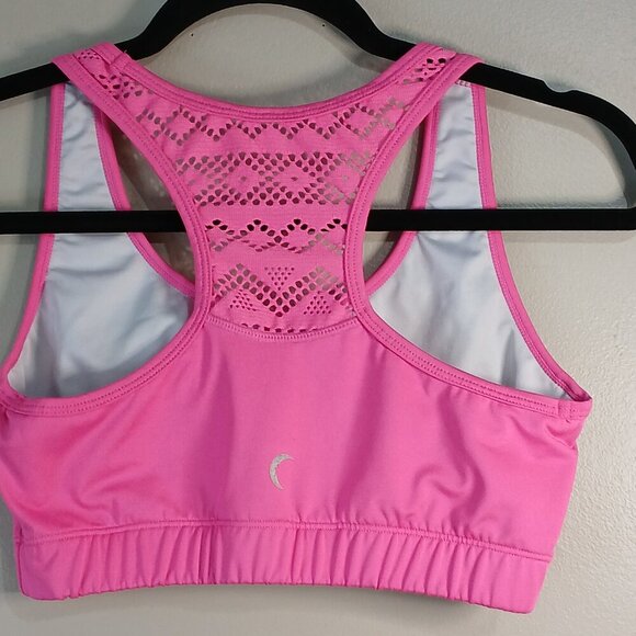 ZYLA ACTIVE BRALETTE, SPORT BRA, SIZE MEDIUM, PINK , WOMENS - Picture 3 of 6